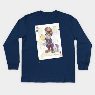 The Mad Hatter Kids Long Sleeve T-Shirt